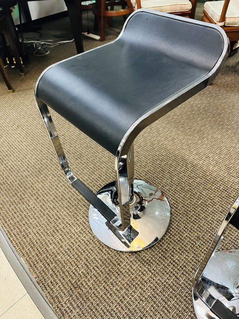 Chrome Adjustable Barstool