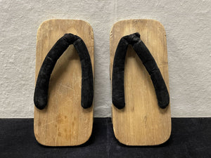 Vintage Pair of Japanese Women's Wooden Sandals