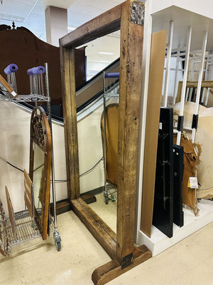 Heavy Timber Frame Mirror 48x82