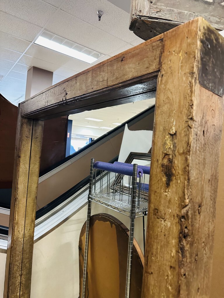 Heavy Timber Frame Mirror 48x82