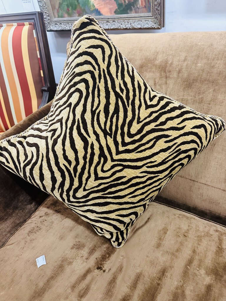 Zebra Design Down Pillow