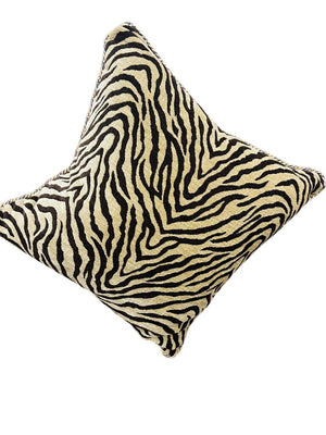 Zebra Design Down Pillow by Miss Daisy's Consignment & Auction House