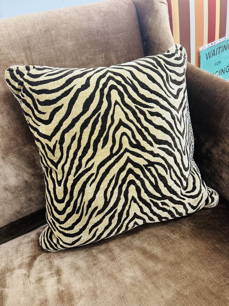 Zebra Design Down Pillow