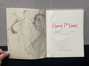 Henry Moore: Drawings, Watercolours, Gouaches Coffee Table Book