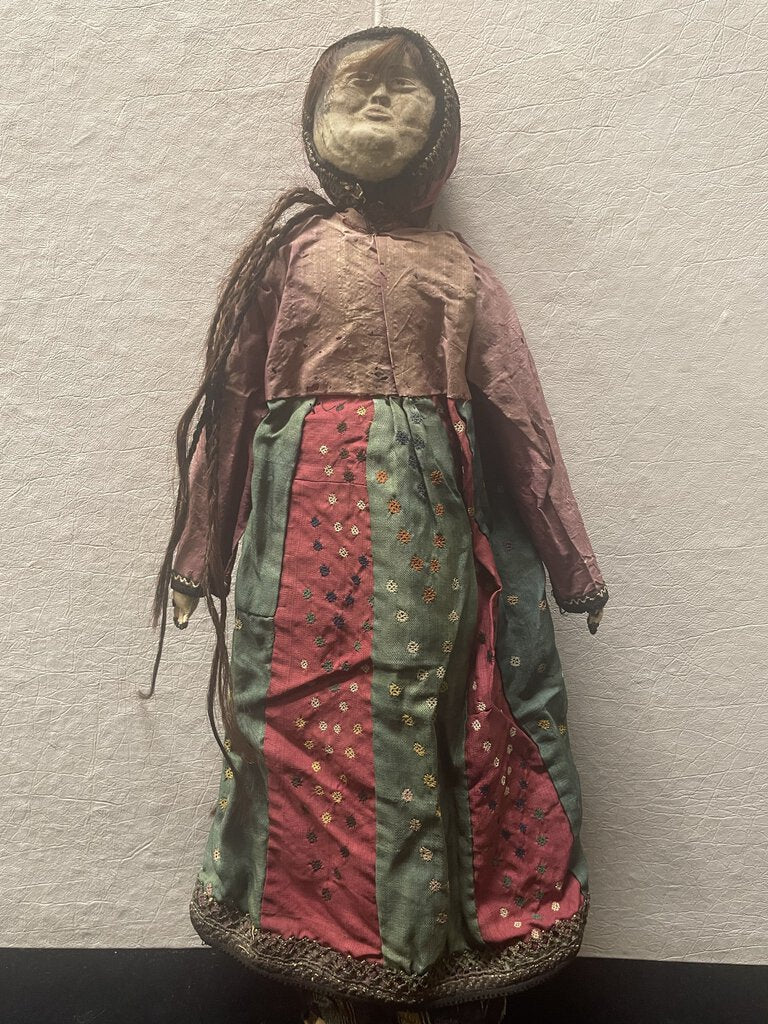 Antique Hand Made Central European Doll