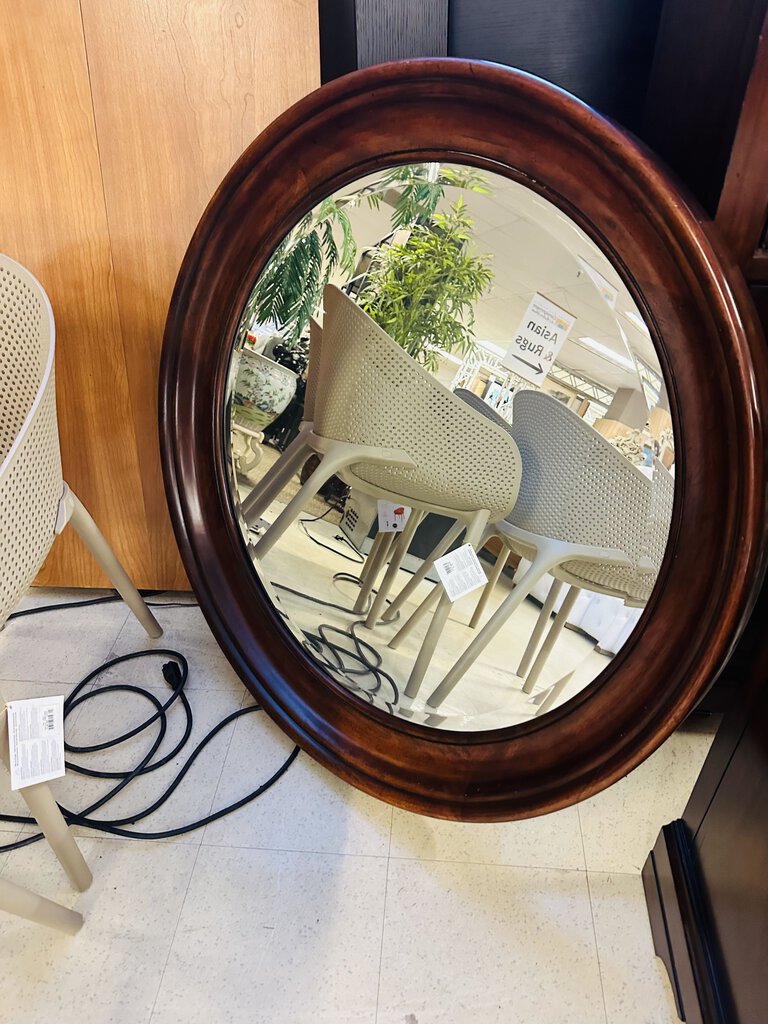 Henredon 43" Round Mirror