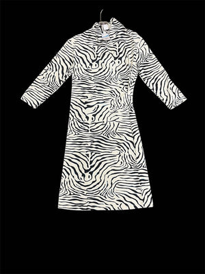 J. Mc Laughlin Panama Wrap Dress White/Black Savannah S