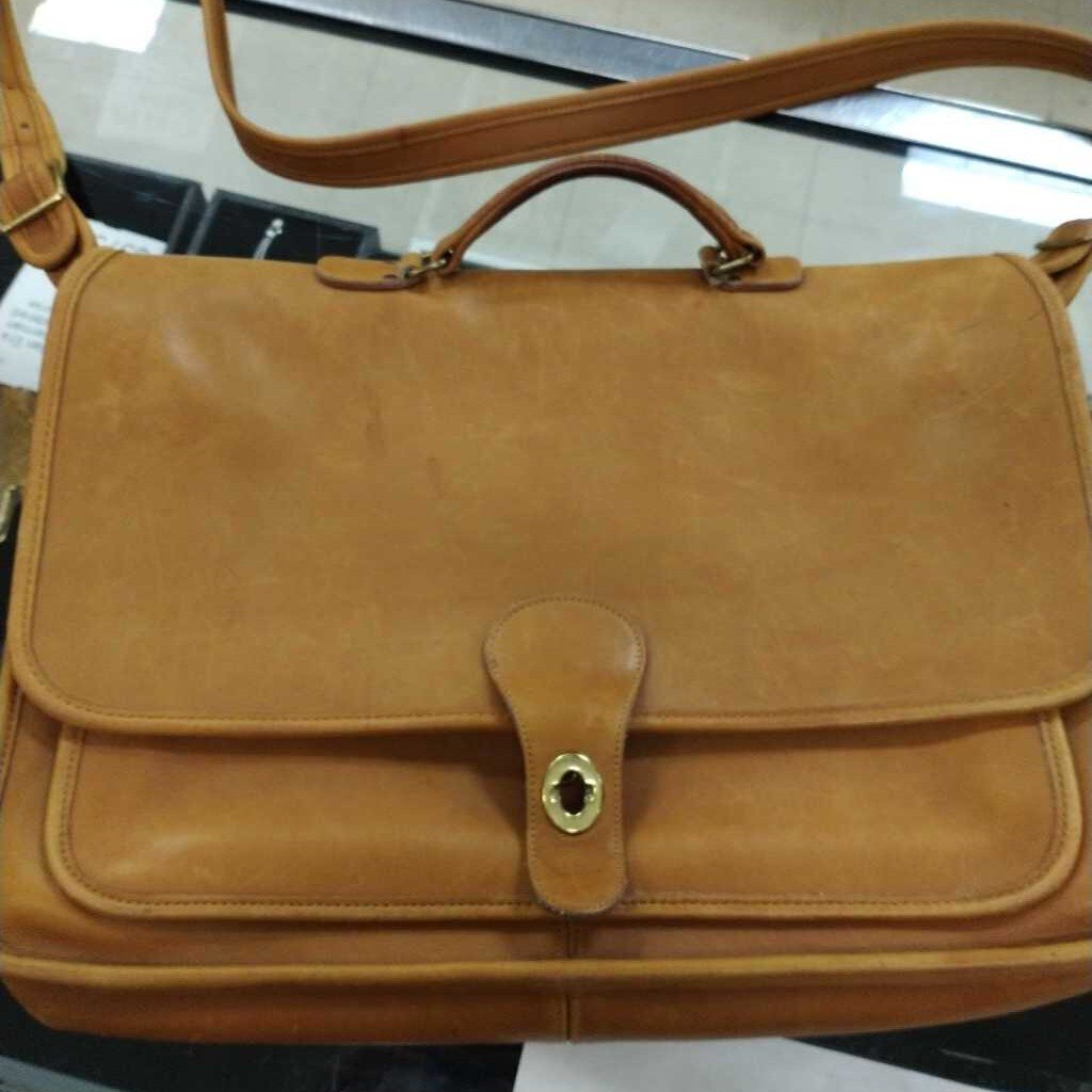 Coach Men's Leather Briefcase