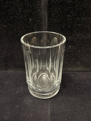 Clear Malmaison Style Fluted Glass Vase Unknown Maker