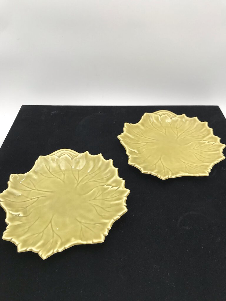 Steubenville Woodfield Leaf Plate Pair