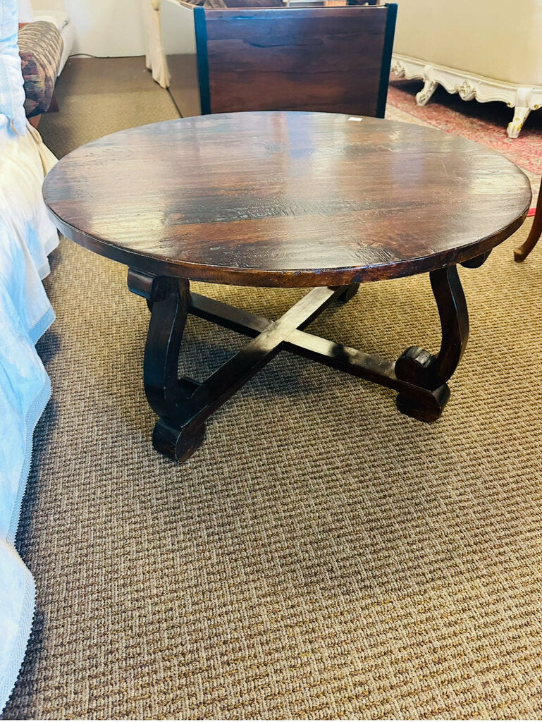 Mahogany Coffee Table 35x19" H