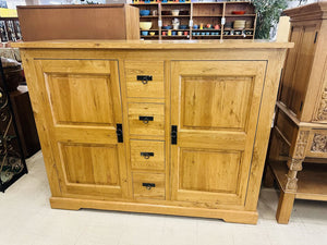 Large French Distressed Cabinet 27x67x53