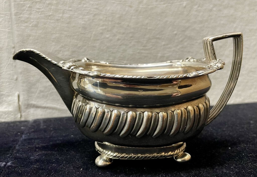 Reed Barton Silver Plate Footed Gravy Boat