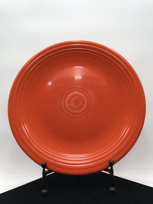 Fiestaware Tangerine Round Serving Platter 14" Diam