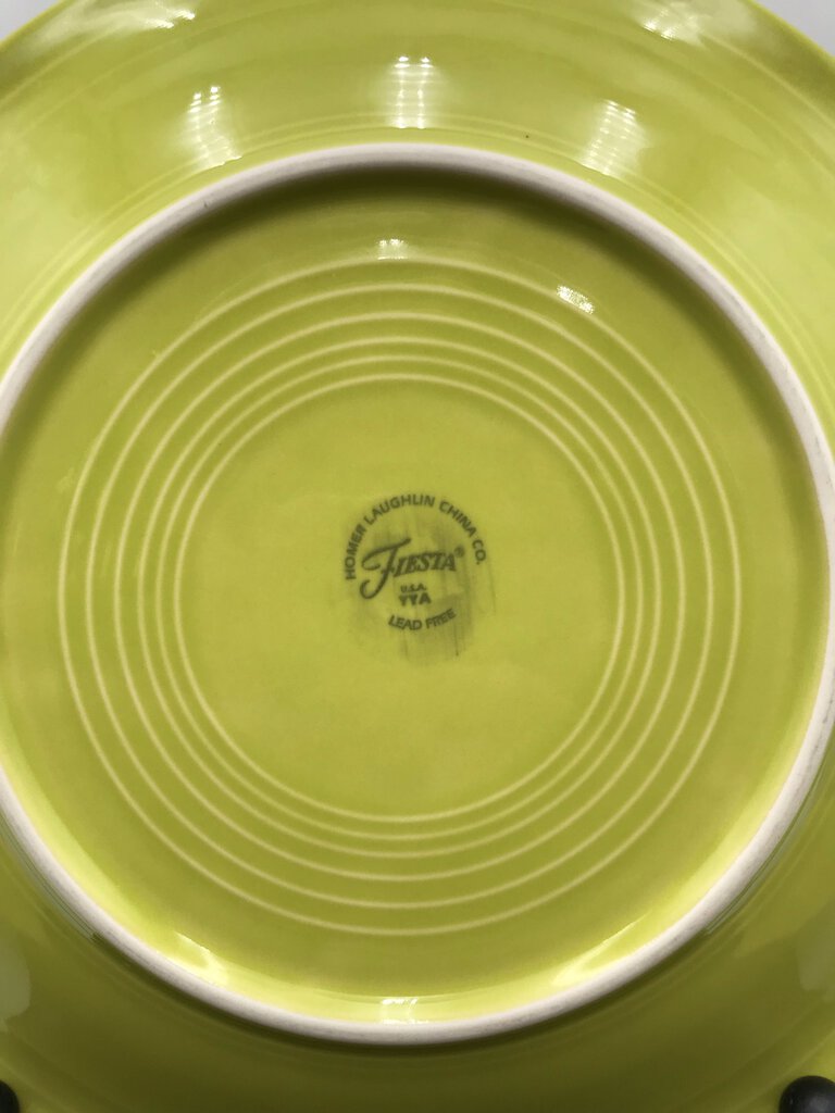 Fiestaware Chartreuse 10.5" Dinner Plate Set (4)