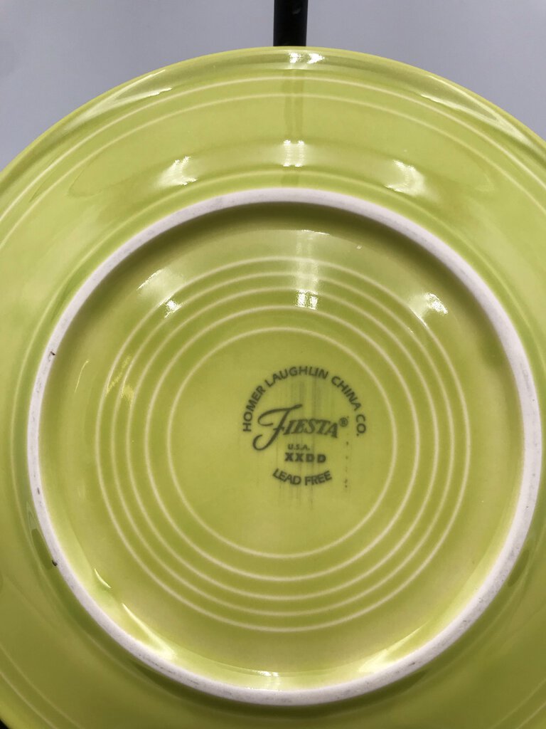 Fiestaware Chartreuse 7" Salad Plate Set (4)