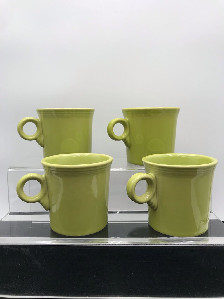 Fiestaware Chartreuse Java Mug Set (4)