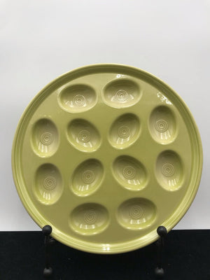 Fiestaware Chartreuse Soft Boiled Egg Tray