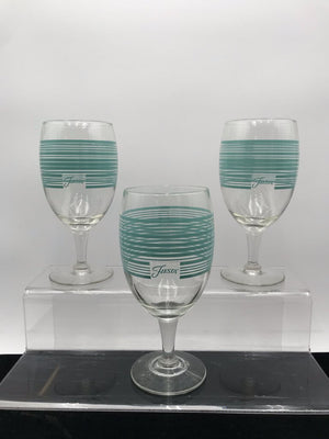 Fiestaware Turquoise Wine Goblet Set (3)