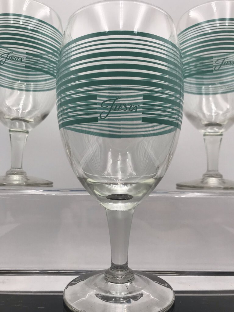 Fiestaware Turquoise Wine Goblet Set (3)