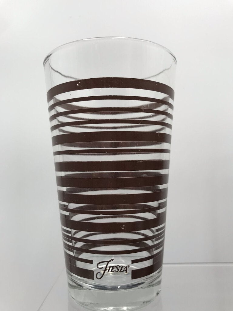 Fiestaware Brown Highball Water Glass Set (4) by Miss Daisy's Consignment & Auction House