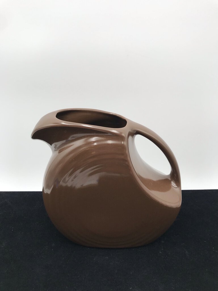 Fiestaware Brown Juice Pitcher