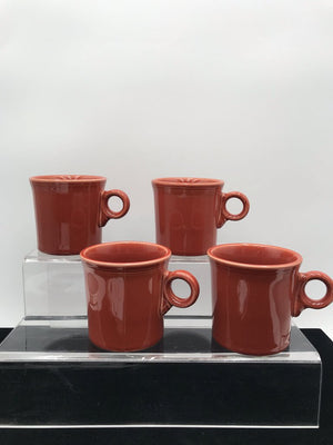 Fiestaware Paprika Java Mug Set (4)