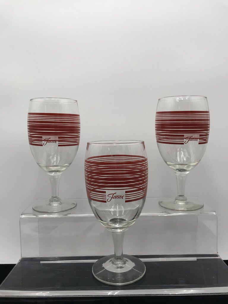 Fiestaware Paprika Wine Goblet Set (3)