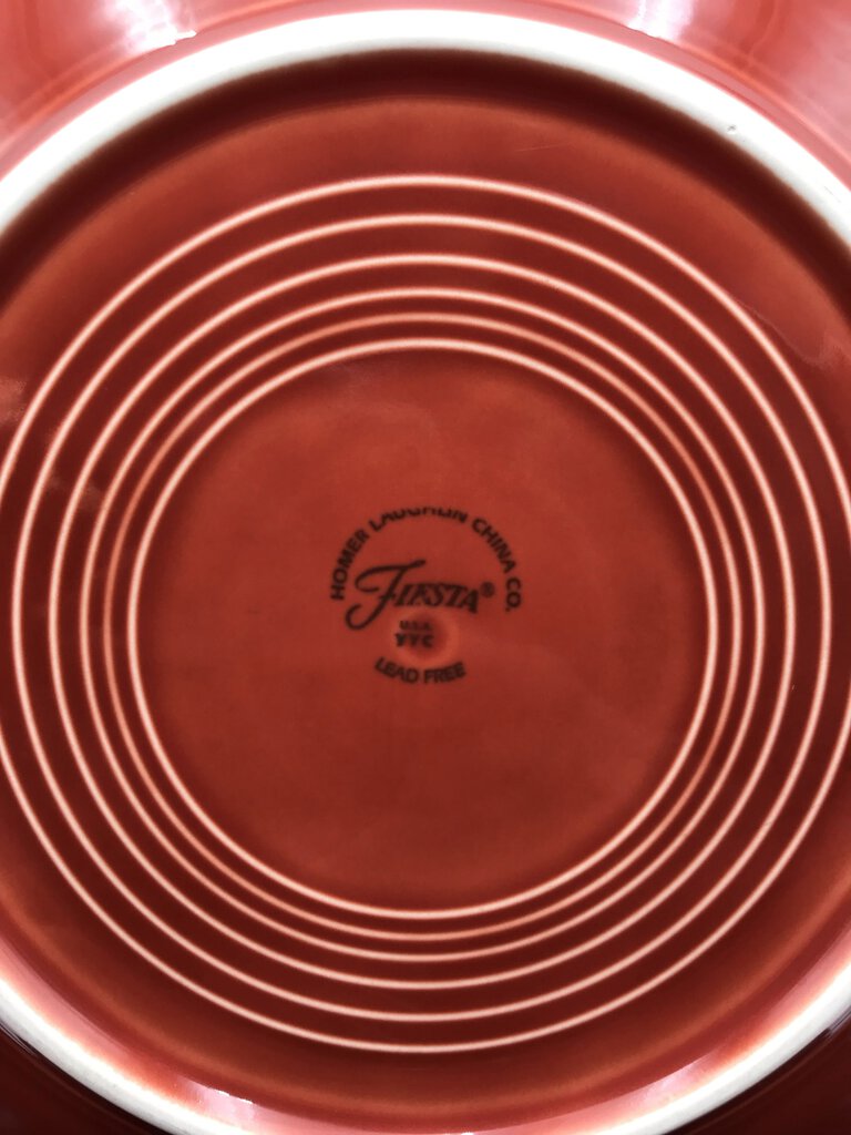Fiestaware Paprika 10.5" Dinner Plate Set (4)