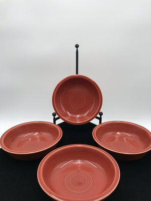 Fiestaware Paprika 7" Cereal Bowl Set (4)