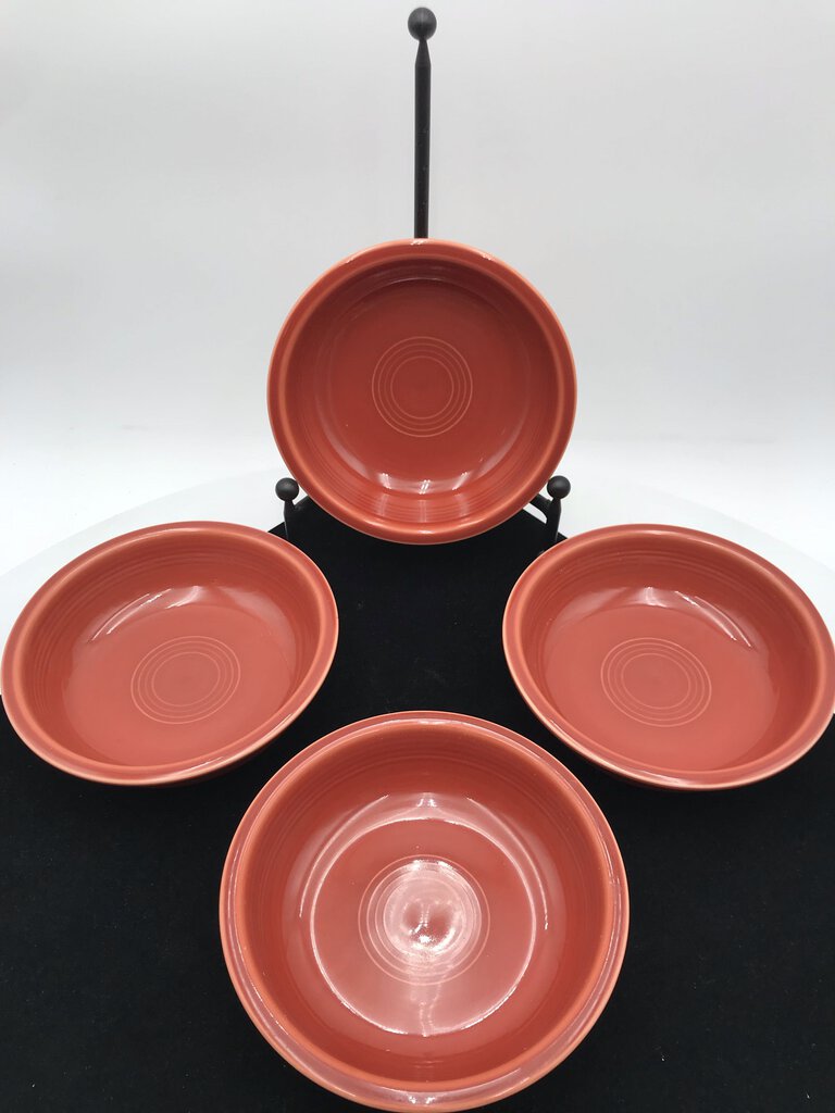 Fiestaware Paprika - 7" Cereal Bowl Set (4)