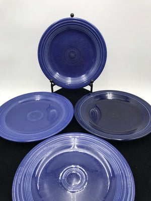 Fiestaware Cobalt Blue - 10.5" Dinner Plate Set (4)