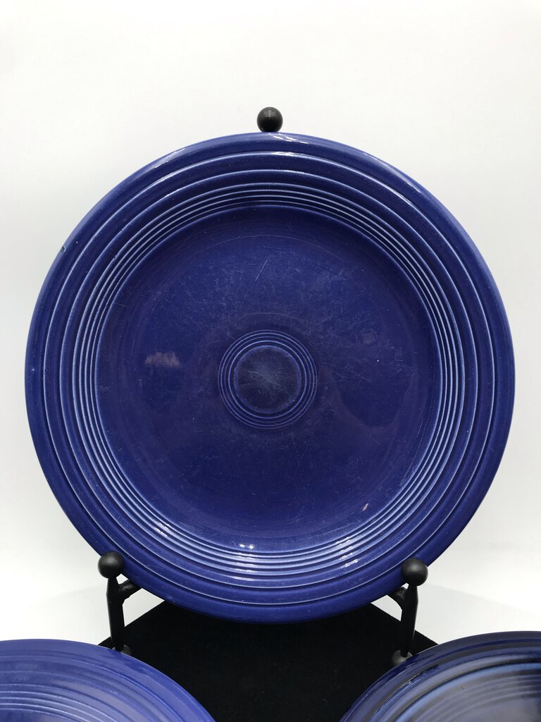 Fiestaware Cobalt Blue - 10.5" Dinner Plate Set (4)