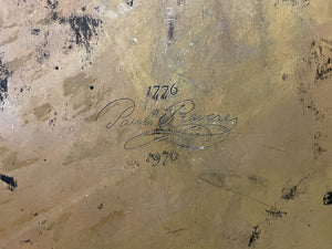 Paul Revere Commemorative 1776-1976 Limited Edition Copper Crepe Saute Pan 11"