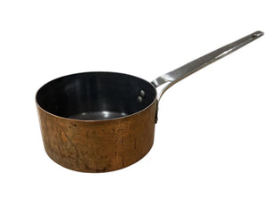 Georg Jensen 1906 Copper Silver 3 Qt Sauce Pan 4x16.25x7.7