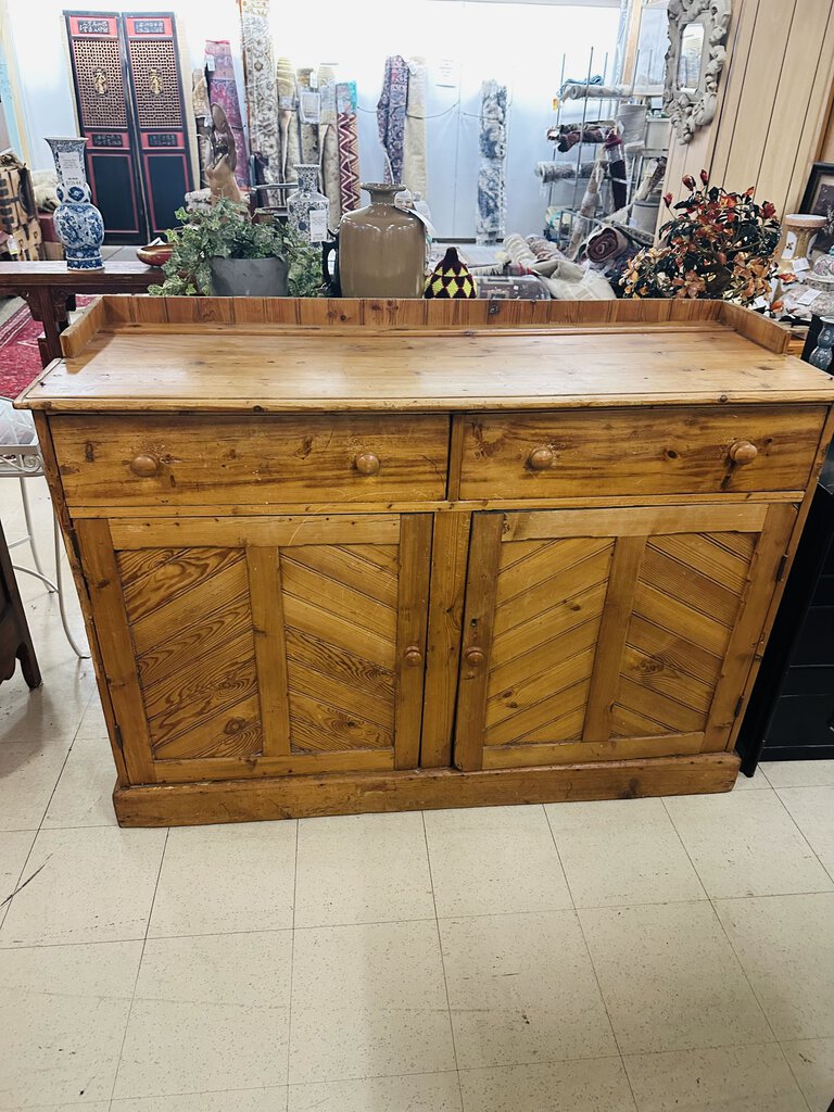 Antique Cupboard Cabinet 22x60x29