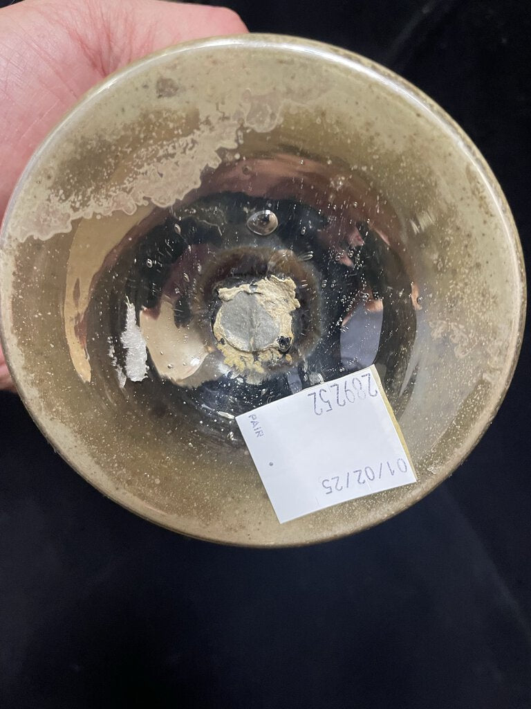 Vintage Mercury Glass Candle Stick Holders (PAIR)