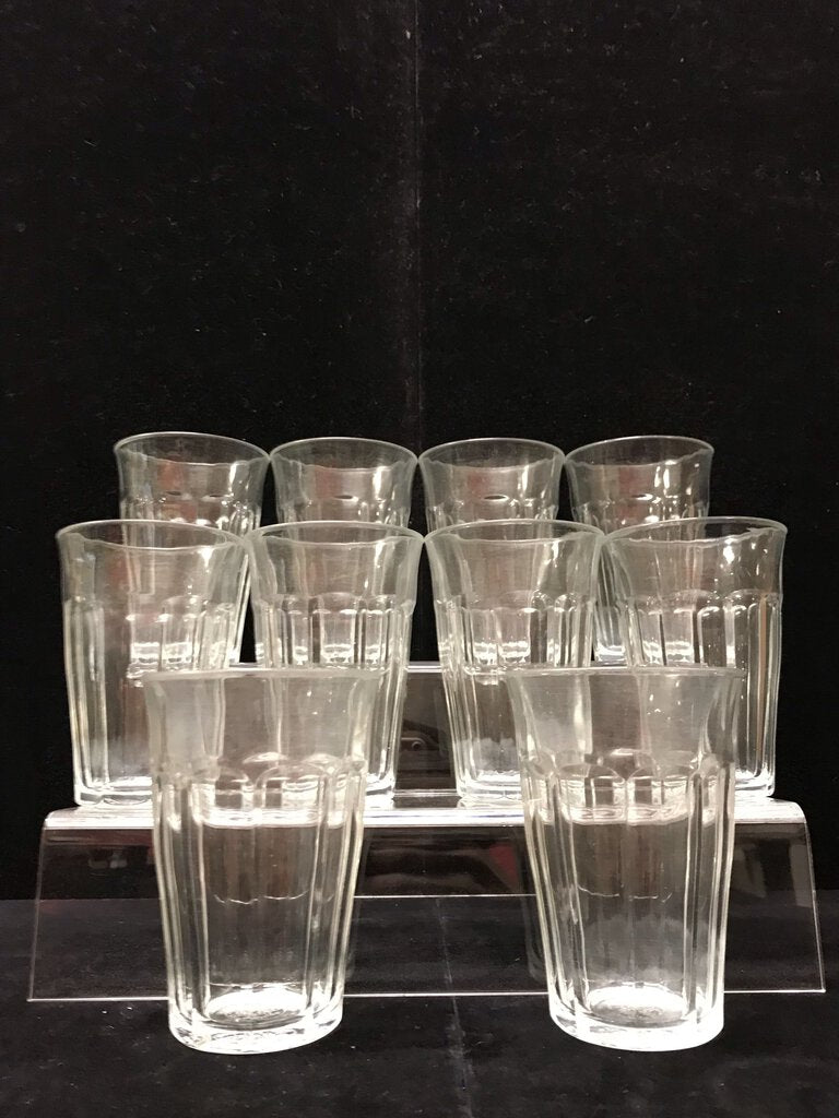 Duralex French Picardie 5" Clear Tumbler Set (10)