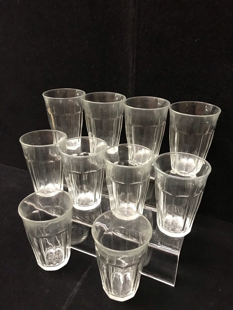 Duralex French Picardie 5" Clear Tumbler Set (10)