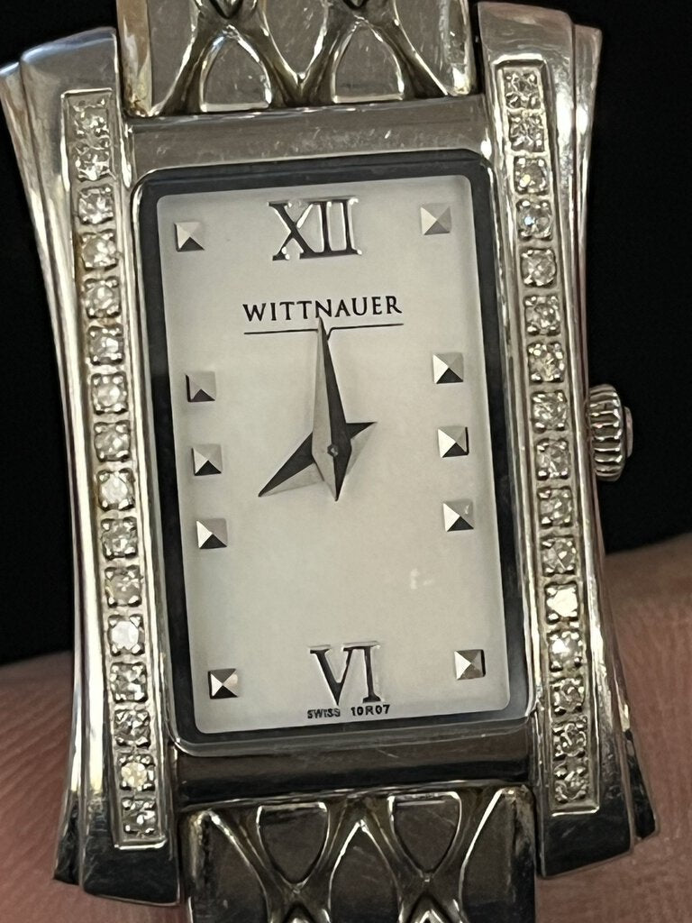 Wittnauer Diamond Bezel Swiss Made Sapphire Watch