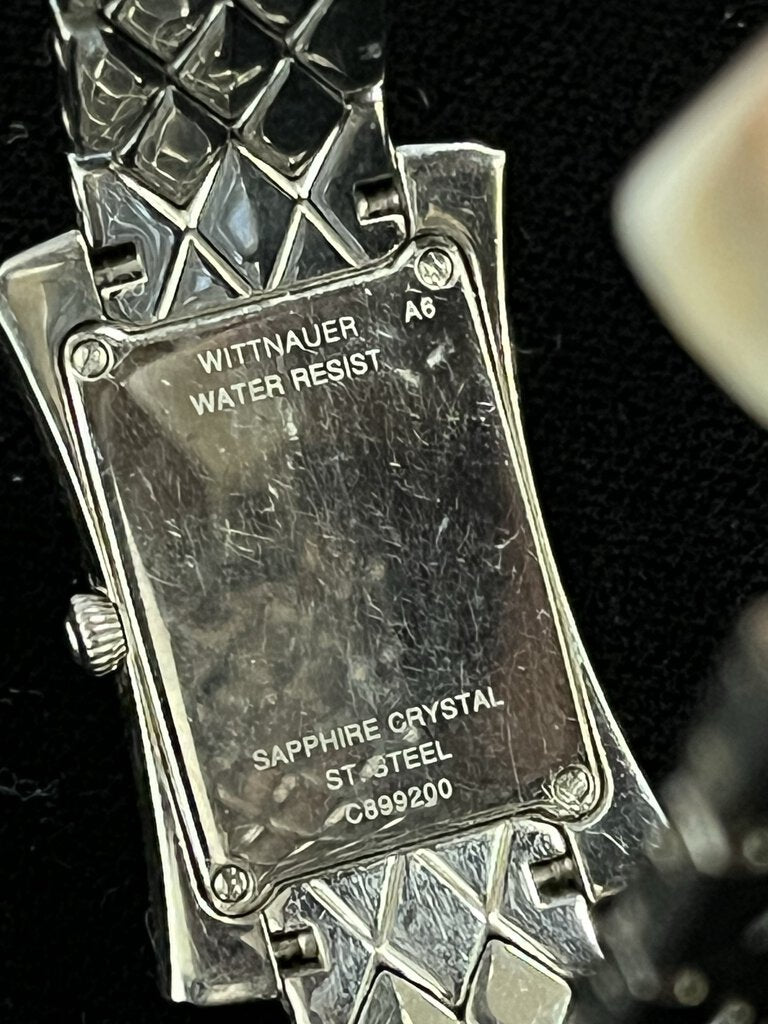 Wittnauer Diamond Bezel Swiss Made Sapphire Watch