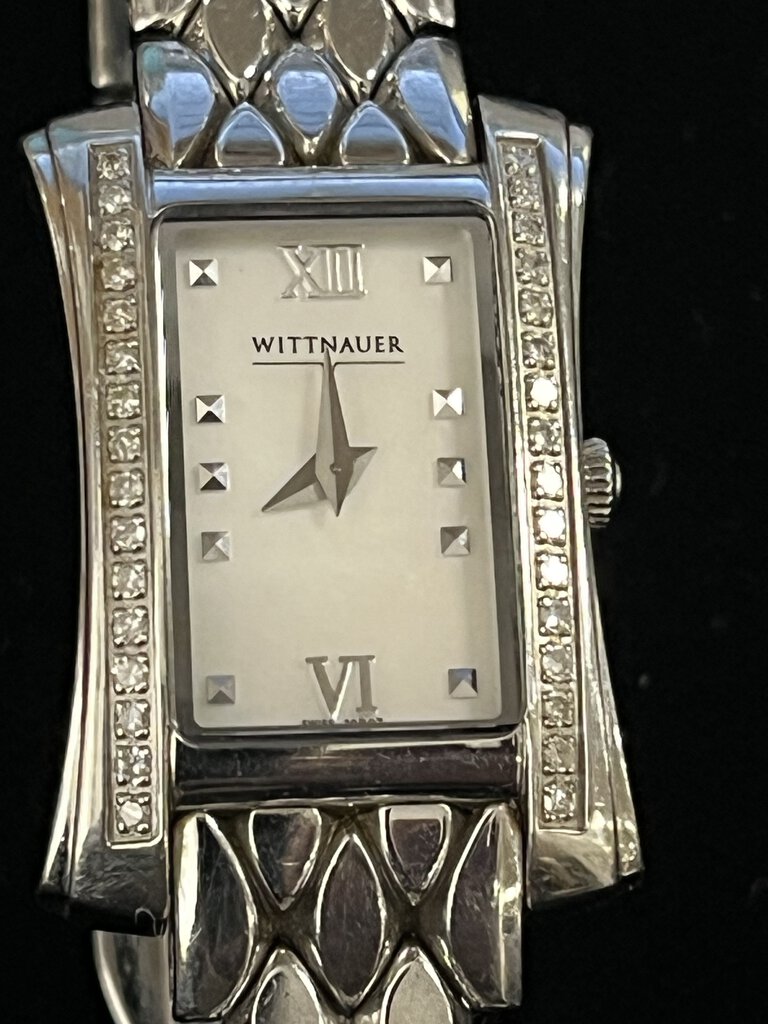 Wittnauer Diamond Bezel Swiss Made Sapphire Watch