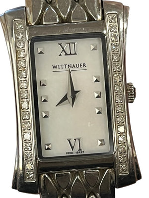 Wittnauer Diamond Bezel Swiss Made Sapphire Watch