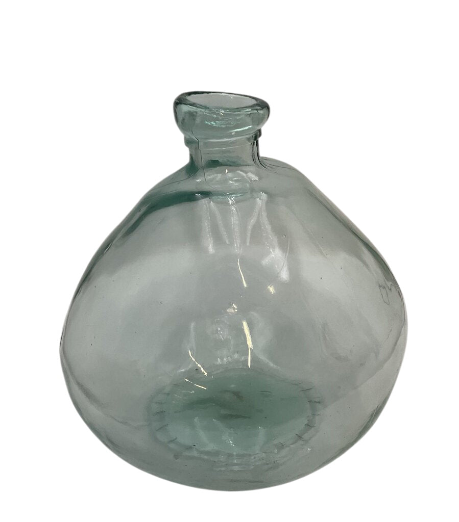 Clear Molded Blown Glass Replica Large Jug by Miss Daisy's Consignment & Auction House