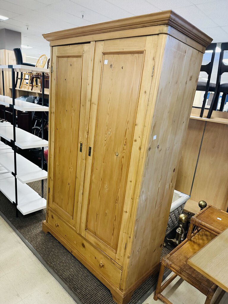Pine Armoire Dresser 49x20x77