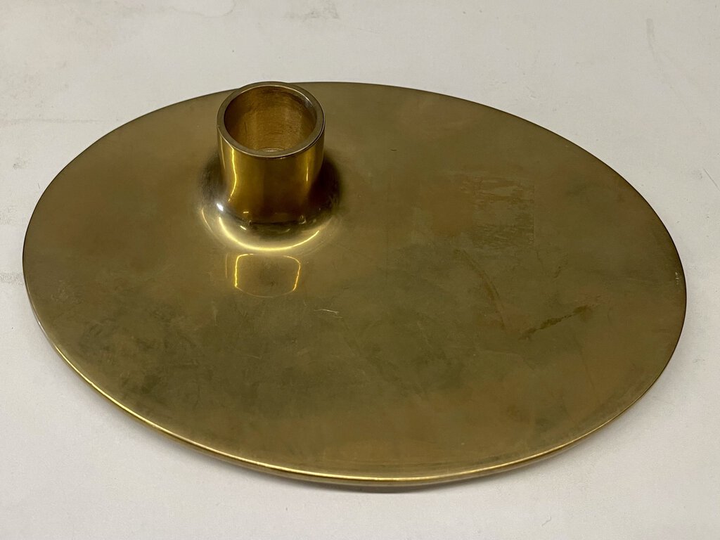 Georg Jensen Denmark Ilse Crawford Brass Candlestick Holder