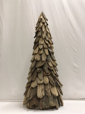 Beach Driftwood Tree Sculpture 32" Tall