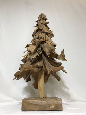 Lake Driftwood Tree Sculpture 40" Tall