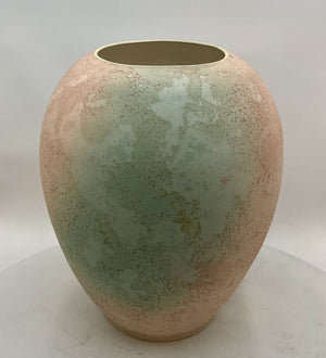 Tony Evans Pastel Post Modern Raku Pottery Vase #26