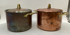 Paul Revere 1776-1976 Copper Plated Lidded Steel Pot 4qt.